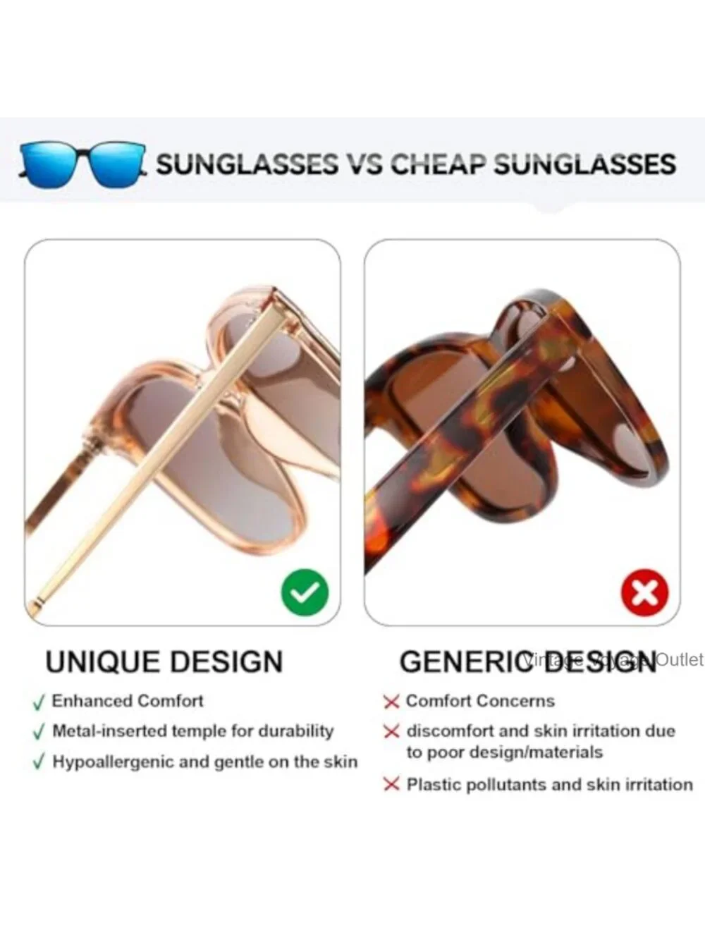 Oversized Polarized Cat Eye Sunglasses Women UV400 Lightweight Fashion Shades